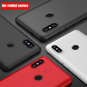 frosted Ultra thin soft tpu Case For Xiaomi redmi note 7 6 pro 5 plus 4 4x 4a 5a prime s2 6a  y2 matte silicone back cover cases