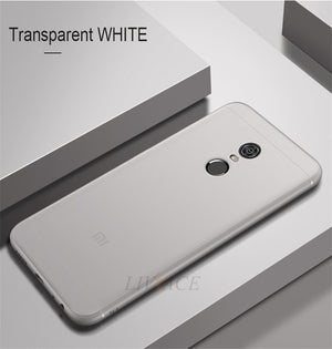 frosted Ultra thin soft tpu Case For Xiaomi redmi note 7 6 pro 5 plus 4 4x 4a 5a prime s2 6a  y2 matte silicone back cover cases