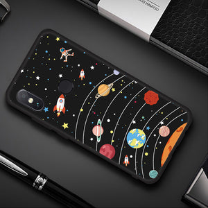 Phone Case For Xiaomi Redmi Note 7 8 8Pro Note 6 5 Pro S2 6A 5A 5 Plus Mi A2 8 Lite Pocophone F1 Max 3 2 Mix 3 2S Soft TPU Cover