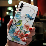 TPU Flower Coque For Xiaomi Redmi S2 5 Plus 4X 6A Note 7 7A 4X 5A 6 K20 Pro Mi 8 9 A1 A2 Lite 6X F1 Cover Case 3D Matte Emboss