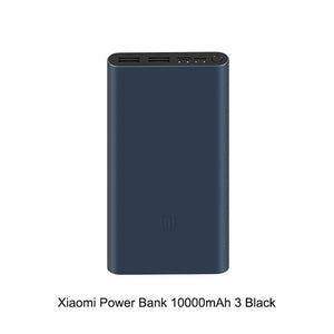 2019 New Xiaomi Mi Power Bank 3 10000 mAh External Battery portable charginQuick Charge 10000mAh Powerbank Supports 18W Charging