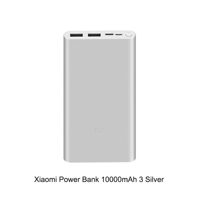 2019 New Xiaomi Mi Power Bank 3 10000 mAh External Battery portable charginQuick Charge 10000mAh Powerbank Supports 18W Charging