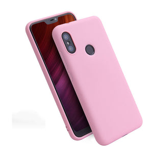 Candy Color Silicone Case For Xiaomi Mi 9 SE 9SE A2 Lite Redmi S2 4X 5 Plus 6A 7 7A 8 8A Note 5A 6 7 8 Pro 8T Phone Slim Cover