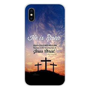 For Xiaomi Redmi 4A S2 Note 3 3S 4 4X 5 Plus 6 7 6A Pro Pocophone F1 Mobile Phone Case Covers Bible Jesus Christ Christian Cross