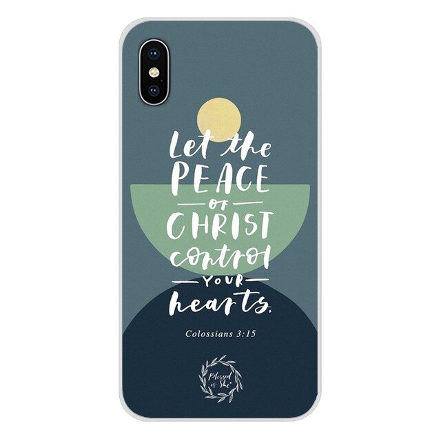 For Xiaomi Redmi 4A S2 Note 3 3S 4 4X 5 Plus 6 7 6A Pro Pocophone F1 Mobile Phone Case Covers Bible Jesus Christ Christian Cross