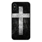 For Xiaomi Redmi 4A S2 Note 3 3S 4 4X 5 Plus 6 7 6A Pro Pocophone F1 Mobile Phone Case Covers Bible Jesus Christ Christian Cross