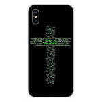 For Xiaomi Redmi 4A S2 Note 3 3S 4 4X 5 Plus 6 7 6A Pro Pocophone F1 Mobile Phone Case Covers Bible Jesus Christ Christian Cross