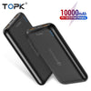 TOPK 10000mAh Power Bank 18W Quick Charge 3.0 Type C PD Fast Charging Powerbank External Battery Charger for Mobile Phones