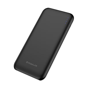 KUULAA Power Bank 10000 mAh Portable Charging Poverbank Dual USB Slim External Battery charger For Xiaomi Mi 8 9 iPhone 8 X XR