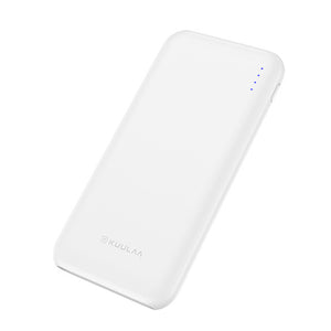 KUULAA Power Bank 10000 mAh Portable Charging Poverbank Dual USB Slim External Battery charger For Xiaomi Mi 8 9 iPhone 8 X XR