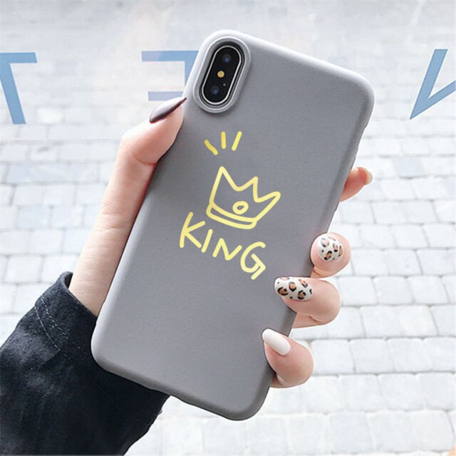 Gray Matte Love Heart Silicone Case For Xiaomi Redmi 4A 5 Plus 6A 7A 8A S2 Y2 K20 Note 4X 5A 5 6 7 8 Pro 8T Soft TPU Back Cover