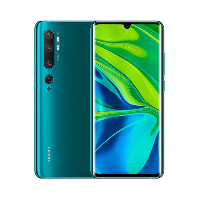 Global Version Xiaomi Mi Note 10 Pro 8GB 256GB 108MP Penta Camera Smartphone Snapdragon 730G Octa Core 5260mAh 6.47" Cell Phone