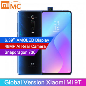 Global Version Xiaomi Mi 9T 48MP AI Rear Pop-up Camera Mobile Phone Snapdragon730 6.39" AMOLED Display MIUI 4000mAh In Stock