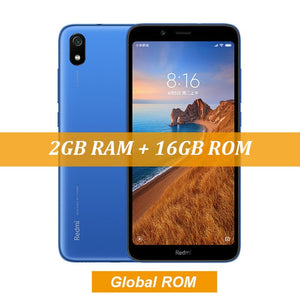 Global ROM Xiaomi Redmi 7A 7 A 2GB 16GB 5.45" HD Snapdargon 439 Octa core Mobile Phone 4000mAh Battery 13MP Camera Smartphone