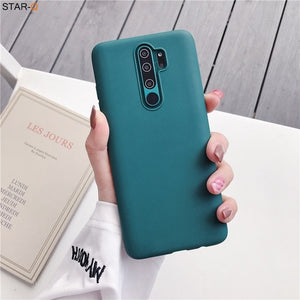 17 candy colors silicone case for xiaomi redmi note 8 pro 8t 7 7a 8a k20 k30 5 6 pro 8 t xiomi matte soft tpu back cover fundas