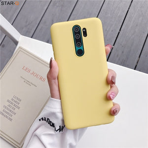 17 candy colors silicone case for xiaomi redmi note 8 pro 8t 7 7a 8a k20 k30 5 6 pro 8 t xiomi matte soft tpu back cover fundas