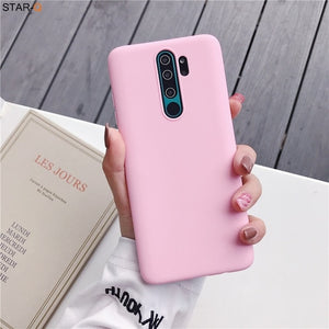 17 candy colors silicone case for xiaomi redmi note 8 pro 8t 7 7a 8a k20 k30 5 6 pro 8 t xiomi matte soft tpu back cover fundas