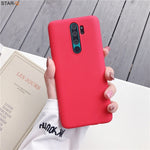 17 candy colors silicone case for xiaomi redmi note 8 pro 8t 7 7a 8a k20 k30 5 6 pro 8 t xiomi matte soft tpu back cover fundas