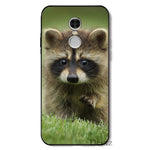 Mobile Phone Case Raccoon Unique Design For Xiaomi Redmi Note 4 4A 4X 5 5A 6 7 GO S2 6A Pro Plus Prime Cover