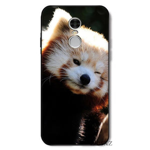 Mobile Phone Case Raccoon Unique Design For Xiaomi Redmi Note 4 4A 4X 5 5A 6 7 GO S2 6A Pro Plus Prime Cover