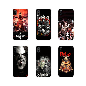 For Xiaomi Redmi 4A S2 Note 3 3S 4 4X 5 Plus 6 7 6A Pro Pocophone F1 Mobile Phone Case Cover Punk Rock Slipknot Heavy Metal Band