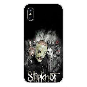 For Xiaomi Redmi 4A S2 Note 3 3S 4 4X 5 Plus 6 7 6A Pro Pocophone F1 Mobile Phone Case Cover Punk Rock Slipknot Heavy Metal Band