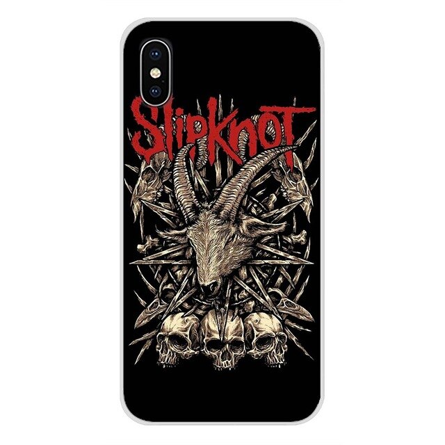 For Xiaomi Redmi 4A S2 Note 3 3S 4 4X 5 Plus 6 7 6A Pro Pocophone F1 Mobile Phone Case Cover Punk Rock Slipknot Heavy Metal Band