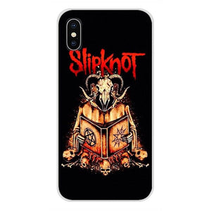 For Xiaomi Redmi 4A S2 Note 3 3S 4 4X 5 Plus 6 7 6A Pro Pocophone F1 Mobile Phone Case Cover Punk Rock Slipknot Heavy Metal Band