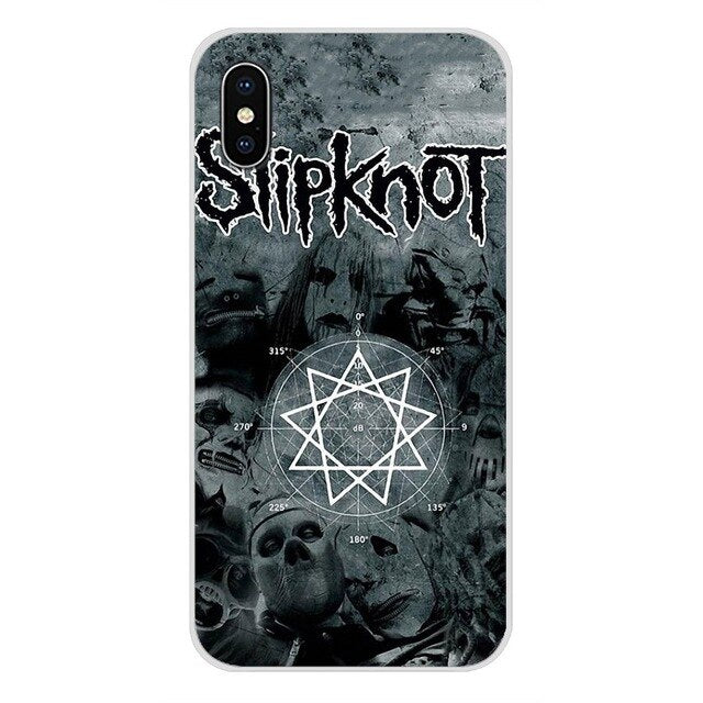 For Xiaomi Redmi 4A S2 Note 3 3S 4 4X 5 Plus 6 7 6A Pro Pocophone F1 Mobile Phone Case Cover Punk Rock Slipknot Heavy Metal Band