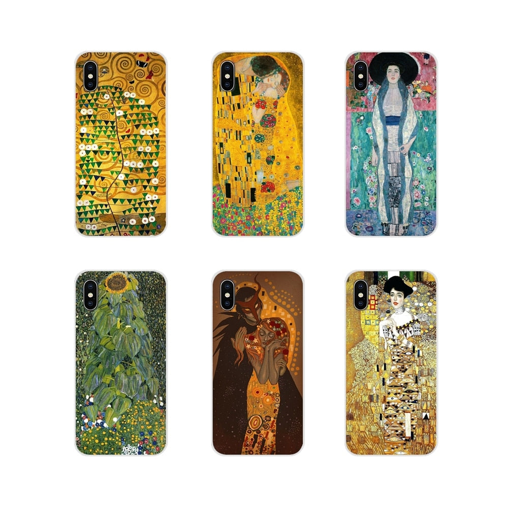 For Xiaomi Mi4 Mi5 Mi5S Mi6 Mi A1 A2 5X 6X 8 9 Lite SE Pro Mi Max Mix 2 3 2S Hot Fashion - Gustav Klimt Mobile Phone Case Covers