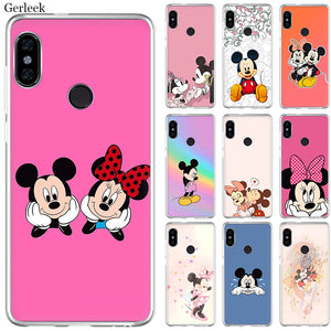 Mobile Phone Case For Redmi 3S 3 4 6 4A 4X 5A 7 7A K20 GO Pro Plus Hard Cover Mickey Mouse Cool Shell