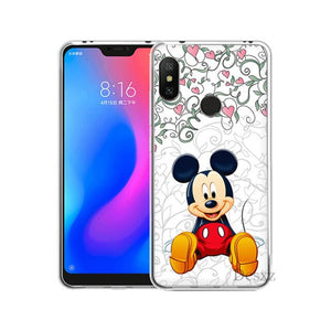 Mobile Phone Case For Redmi 3S 3 4 6 4A 4X 5A 7 7A K20 GO Pro Plus Hard Cover Mickey Mouse Cool Shell