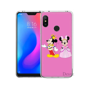 Mobile Phone Case For Redmi 3S 3 4 6 4A 4X 5A 7 7A K20 GO Pro Plus Hard Cover Mickey Mouse Cool Shell