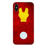 For Xiaomi Mi4 Mi5 Mi5S Mi6 Mi A1 A2 5X 6X 8 9 Lite SE Pro Mi Max Mix 2 3 2S Tony Stark Marvel Iron Man Mobile Phone Shell Cover