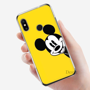 Silicone Mobile Phone Case For Xiaomi Redmi GO 7 S2 4A 4X 5 5A Plus 6 6A 7A K20 Pro Cover Protection Mickey Y Minnie