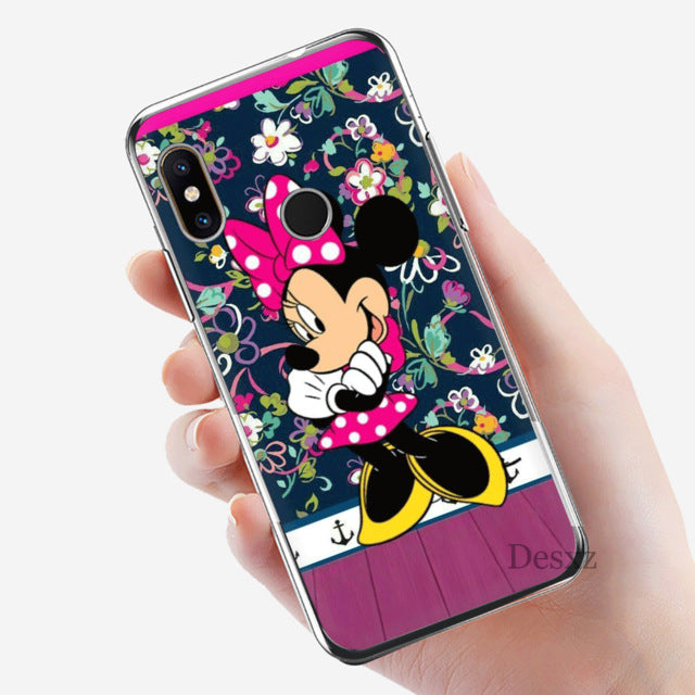 Silicone Mobile Phone Case For Xiaomi Redmi GO 7 S2 4A 4X 5 5A Plus 6 6A 7A K20 Pro Cover Protection Mickey Y Minnie