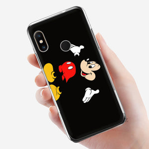 Silicone Mobile Phone Case For Xiaomi Redmi GO 7 S2 4A 4X 5 5A Plus 6 6A 7A K20 Pro Cover Protection Mickey Y Minnie