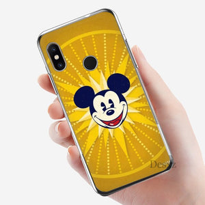 Silicone Mobile Phone Case For Xiaomi Redmi GO 7 S2 4A 4X 5 5A Plus 6 6A 7A K20 Pro Cover Protection Mickey Y Minnie