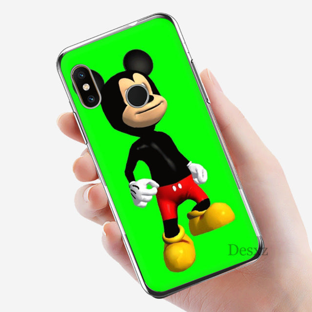 Silicone Mobile Phone Case For Xiaomi Redmi GO 7 S2 4A 4X 5 5A Plus 6 6A 7A K20 Pro Cover Protection Mickey Y Minnie