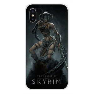 For Xiaomi Mi4 Mi5 Mi5S Mi6 Mi A1 A2 5X 6X 8 9 Lite SE Pro Mi Max Mix 2 3 2S Mobile Phone Case Covers The Elder Scrolls V Skyrim