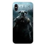 For Xiaomi Mi4 Mi5 Mi5S Mi6 Mi A1 A2 5X 6X 8 9 Lite SE Pro Mi Max Mix 2 3 2S Mobile Phone Case Covers The Elder Scrolls V Skyrim