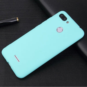 Candy Color Silicone Mobile Phone Case for Xiaomi Redmi 4A 5A 4X 5X A1 Y1 Redmi Note 4 5 Pro 5 Plus Soft TPU Back Cover Coque