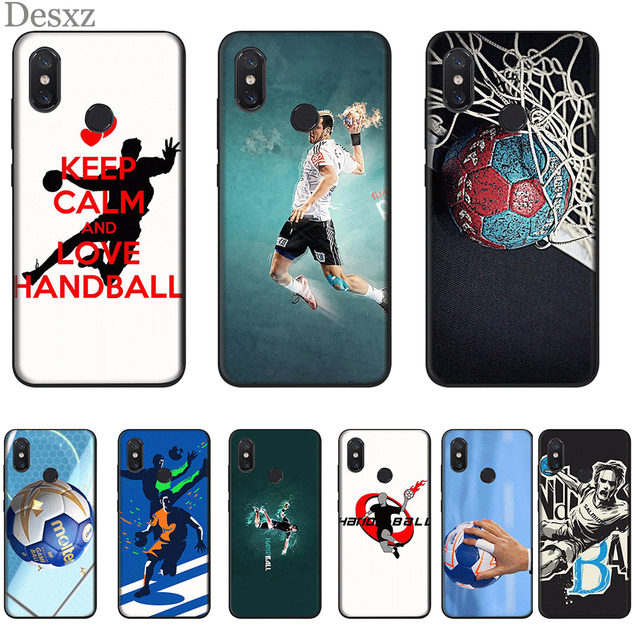 Mobile Cell Phone Case for Xiaomi Redmi 4A 4X 5 5A Plus 6 6A 7 7A 8A S2 K20 Pro Cover Cute Handball