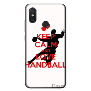 Mobile Cell Phone Case for Xiaomi Redmi 4A 4X 5 5A Plus 6 6A 7 7A 8A S2 K20 Pro Cover Cute Handball