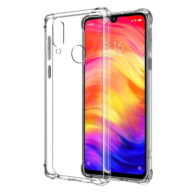 Airbag Shockproof Clear Funda For Xiaomi Redmi Note 7 6 5 Pro 4 4X Plus 6A Mi 8 9 SE Lite A2 6X Play Cartoon TPU Case Back Cover