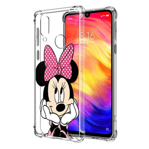 Airbag Shockproof Clear Funda For Xiaomi Redmi Note 7 6 5 Pro 4 4X Plus 6A Mi 8 9 SE Lite A2 6X Play Cartoon TPU Case Back Cover