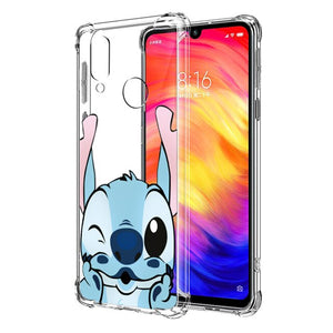 Airbag Shockproof Clear Funda For Xiaomi Redmi Note 7 6 5 Pro 4 4X Plus 6A Mi 8 9 SE Lite A2 6X Play Cartoon TPU Case Back Cover