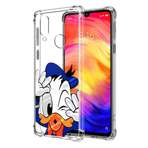 Airbag Shockproof Clear Funda For Xiaomi Redmi Note 7 6 5 Pro 4 4X Plus 6A Mi 8 9 SE Lite A2 6X Play Cartoon TPU Case Back Cover