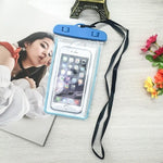 New Mobile Phone Swimming Pouch For Xiaomi Waterproof Bag For Redmi Underwater Keep Dry Case Cover For iphone Drifting 5.99 inch