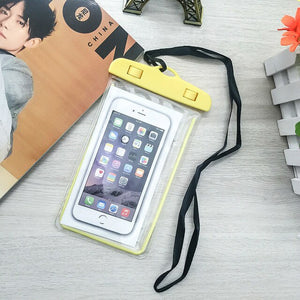 New Mobile Phone Swimming Pouch For Xiaomi Waterproof Bag For Redmi Underwater Keep Dry Case Cover For iphone Drifting 5.99 inch